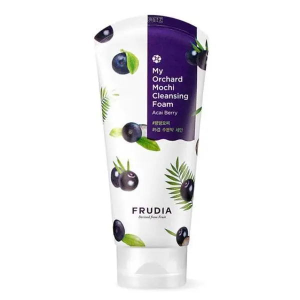Frudia Почистваща пяна за лице с акай бери - Frudia My Orchard Mochi Cleansing Foam Acai Berry, 120 мл