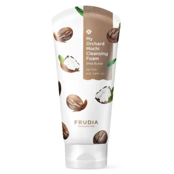 Frudia Почистваща пяна за лице с масло от ший - Frudia My Orchard Mochi Cleansing Foam Shea Butter, 120 мл