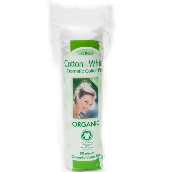 Leonex Почистващи дискети от органичен памук Leonex, 80броя