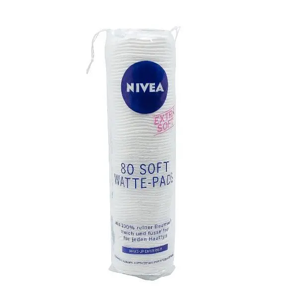 Nivea Почистващи дискове Nivea Extra Soft , 80 бр
