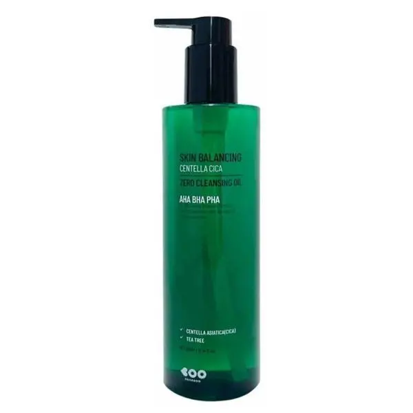 Dearboo Почистващо масло с центела азиатска - Dearboo Skin Balancing Centella Cica Zero Cleansing Oil, 300 м