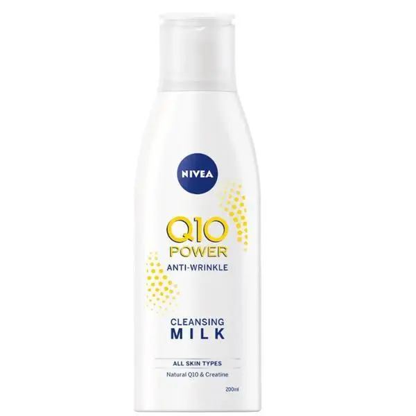 Nivea Почистващо мляко Q10 Power  - Nivea Q10 Power, 200 мл