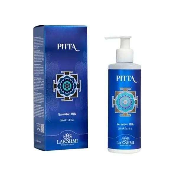 Lakshmi Почистващо мляко за чувствителна кожа - Lakshmi Pitta Sensitive Milk, 200 мл