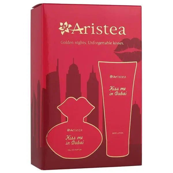 Camco Подаръчен комплект Aristea Kiss Me In Dubai - Golden Nights Camco