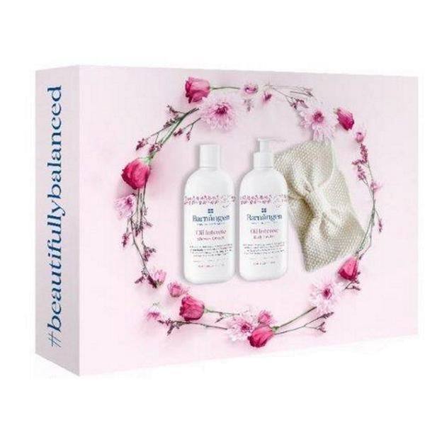 Barnangen Подаръчен Комплект Barnangen Oil Intense - Крем за душ 400 мл + лосион за тяло 400 мл+ лента за коса