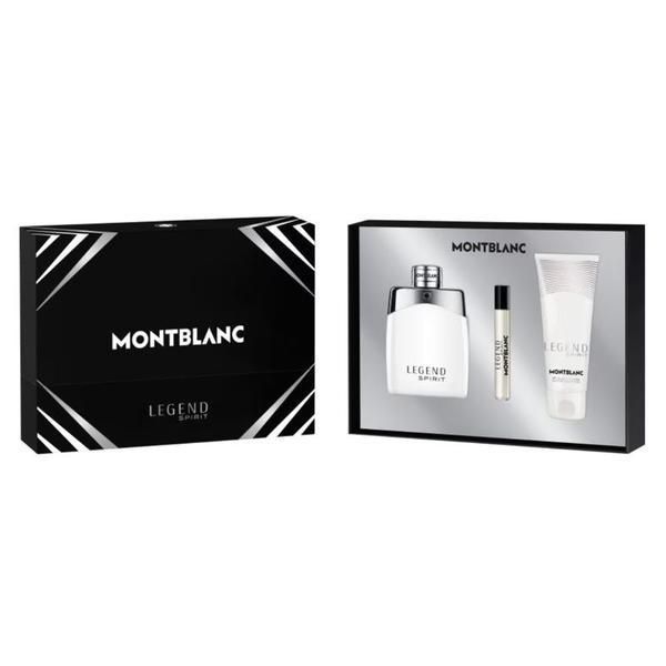 Mont Blanc Подаръчен комплект Montblanc Legend Spirit Set: Парфюмна вода , 100 мл + душ гел, 100 мл + Парфюмна вода, 7,5 мл