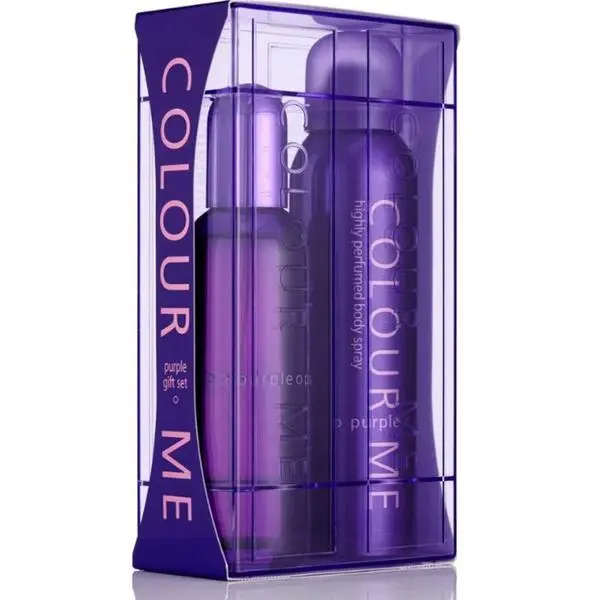 Colour Me Подаръчен комплект за жени - Colour Me Purple, Milton-Lloyd Fragrances, 1 комплект