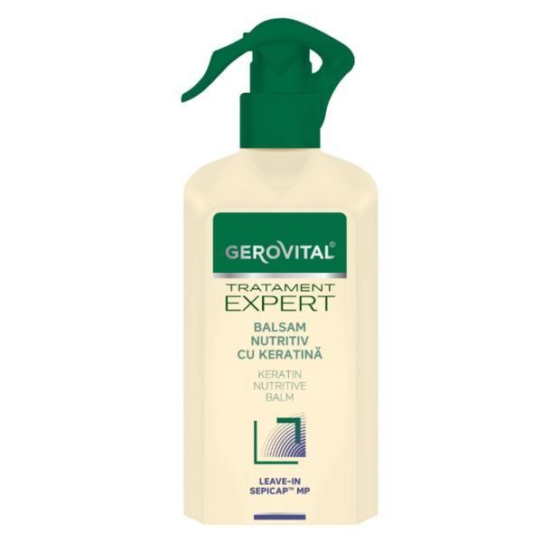 Gerovital Подхранващ балсам с кератин Gerovital Treatment Expert, 150 мл