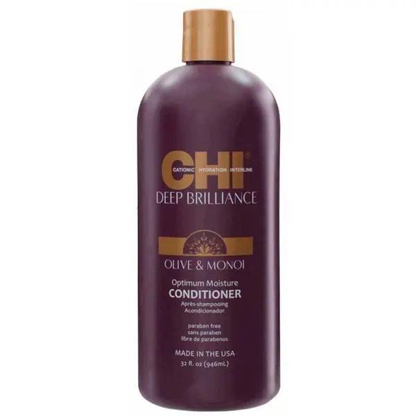CHI Подхранващ балсам за боядисана коса - CHI Farouk Olive &amp; Monoi Optimum Moisture Conditioner 946 мл