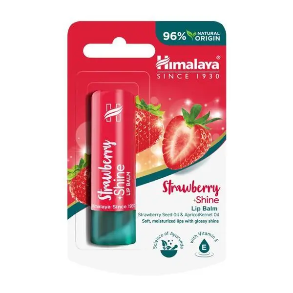 Himalaya Подхранващ балсам за устни с ягоди - Himalaya, 4.5 гр