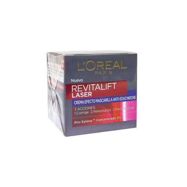 L'Oreal Paris Подхранващ нощен крем - L&#039;Oreal Paris Revitalift Laser X3, 50 мл