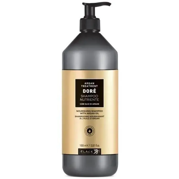 Black Professional Line Подхранващ шампоан с арганово масло - Black Professional Line Dore Argan Treatment Shampoo, 1000 мл