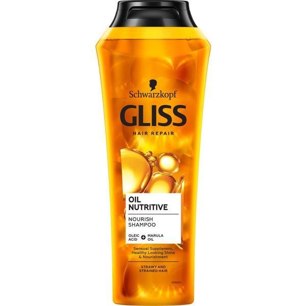 Gliss Подхранващ шампоан за раздразнена коса - Schwarzkopf Gliss, 250 мл