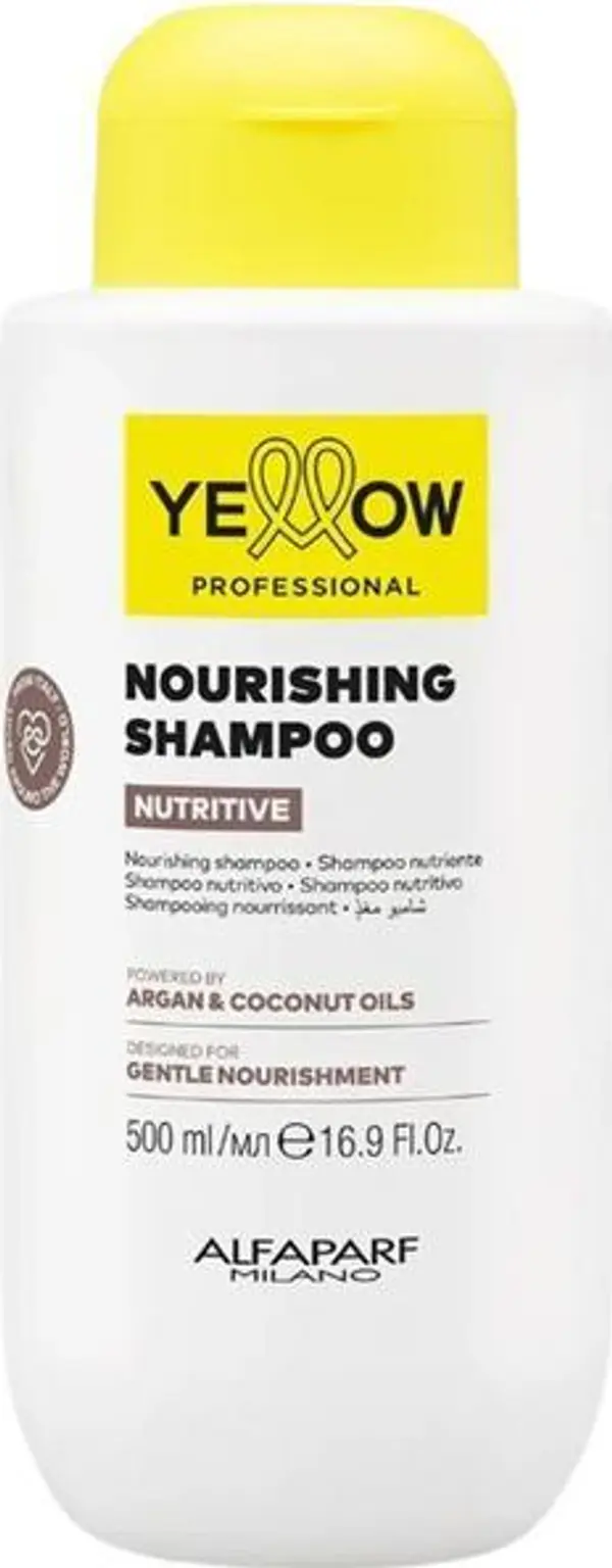 Yellow Подхранващ шампоан за суха коса - Yellow Professional Nutritive Nourishing Shampoo, 500 мл