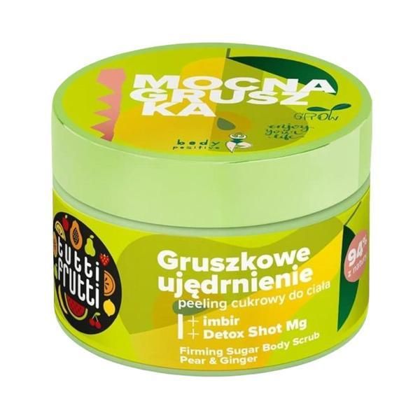 Farmona Подхранващ скраб за тяло с круша и джинджифил - Tutti Frutti Nourishing Sugar Body Scrub, Farmona, 300 гр