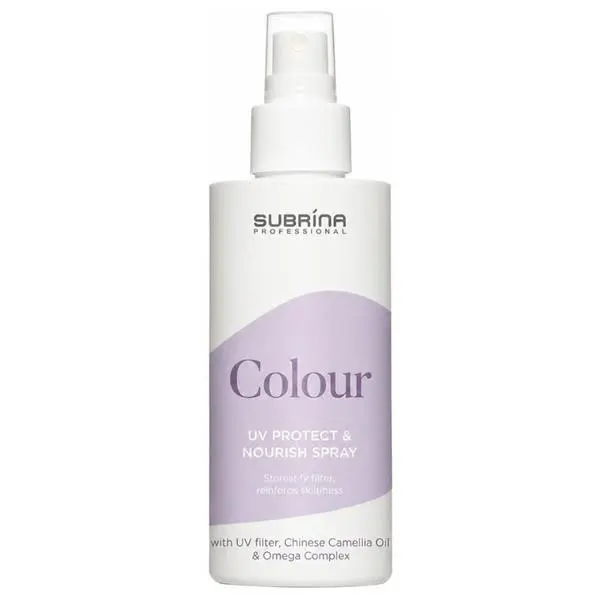 Subrina Подхранващ спрей с UV защита за коса - Subrina Professional Colour UV Protect &amp; Nourish Spray, 150 мл