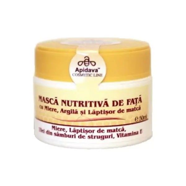 Apidava Подхранваща маска за лице Apidava, 50мл