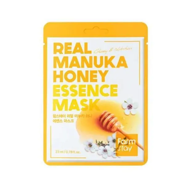 Farm Stay Подхранваща маска за лице с екстракт от мед манука - FarmStay Real Manuka Honey Essence Mask, 23 мл