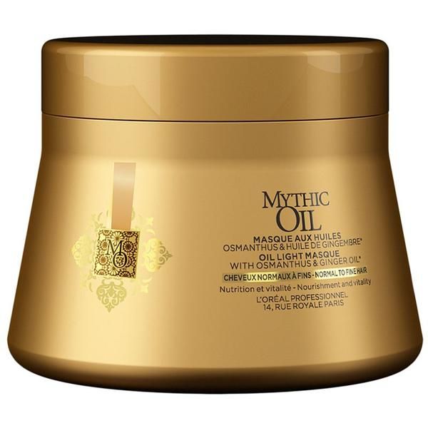 L'oreal Professionnel Подхранваща маска за нормална и фина коса - L&#039;Oreal Professionnel Mythic Oil Light Masque 200 мл