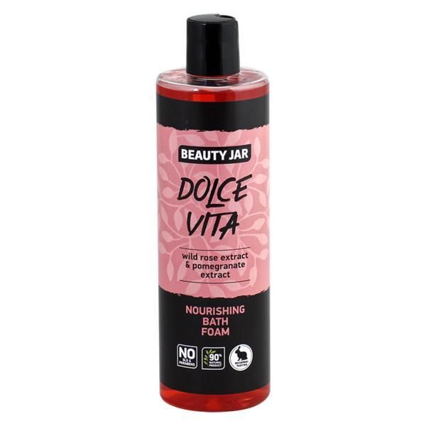 Beauty Jar Подхранваща пяна за вана с дива роза Dolce Vita Beauty Jar, 400 мл