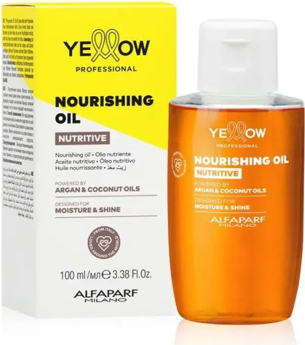 Yellow Подхранващо масло за суха коса - Yellow Professional Nutritive Nourishing Oil, 100 мл
