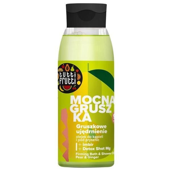 Farmona Подхранващо масло за вана и душ с круша и джинджифил - Tutti Frutti Firming Bath &amp; Shower Oil, Farmona, 400 мл