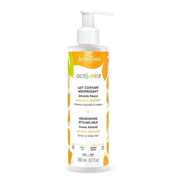Activilong Подхранващо мляко без измиване за къдрава коса за деца - Activilong Actijunior , 240 мл