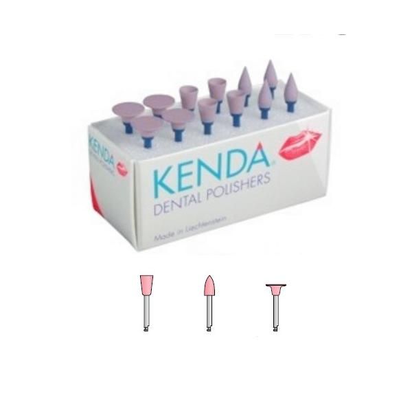 Prima Полирни гуми Fine (довършителни - бордо) Prima за корони и мостове от всякакъв вид керамика &ndash; средна купа