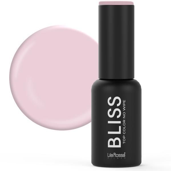 Lila Rossa Полу-перманентен лак за нокти BlissTop Color French Pink Lila Rossa, 7 мл