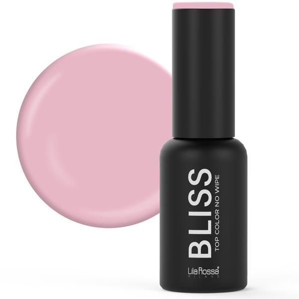 Lila Rossa Полу-перманентен лак за нокти BlissTop Color Pink Lila Rossa, 7 мл