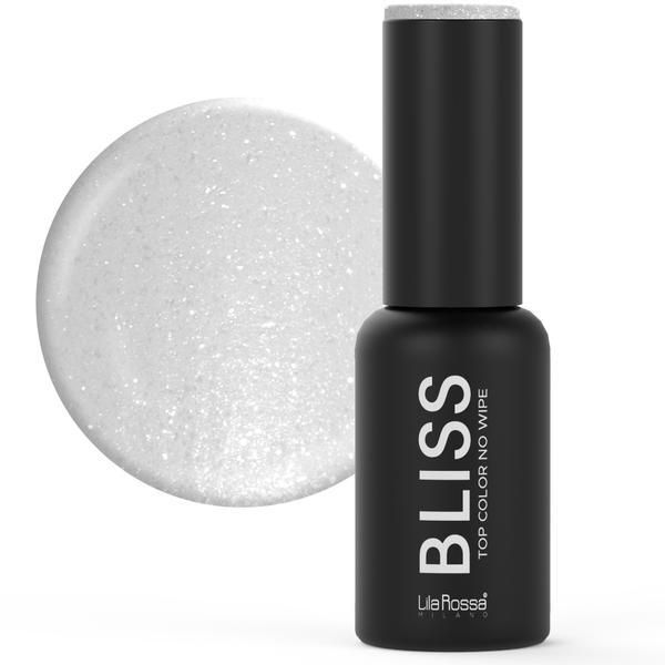 Lila Rossa Полу-перманентен лак за нокти BlissTop Color Twinkle Lila Rossa, 7 мл