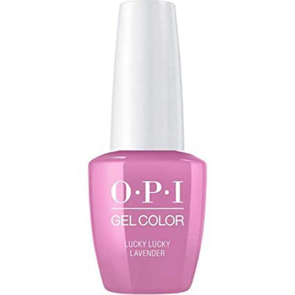 OPI Полу-перманентен лак за нокти - OPI Gel Color Lucky Lucky Lavender, 15мл