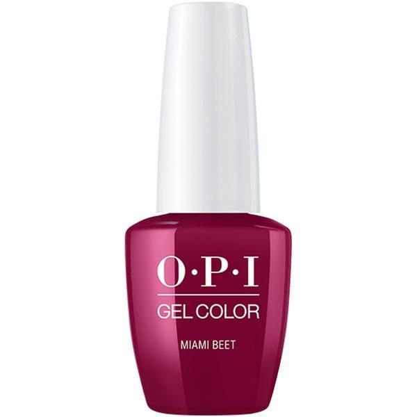 OPI Полу-перманентен лак за нокти - OPI Gel Color Miami Beet, 15 мл