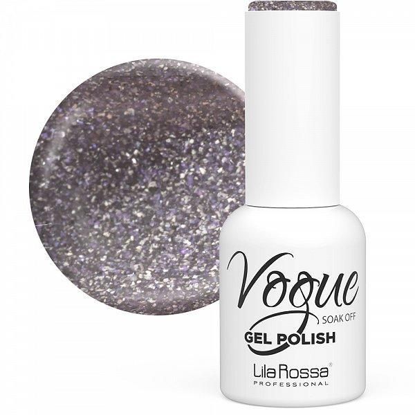 Lila Rossa Полу-перманентен лак за нокти Vogue 049 Abstract Sclipici Lila Rossa, 10 мл