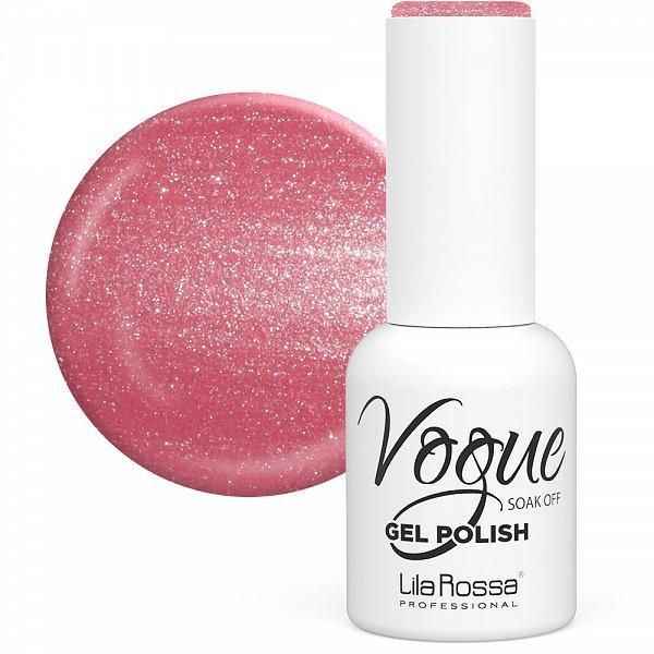 Lila Rossa Полу-перманентен лак за нокти Vogue 082 Sugar Pink Sidefat Lila Rossa, 10 мл