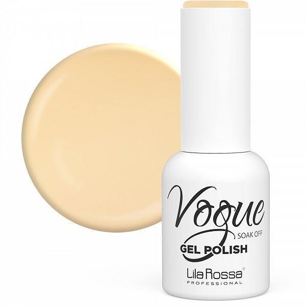 Lila Rossa Полу-перманентен лак за нокти Vogue 117 Banana Cream Lucios Lila Rossa, 10 мл
