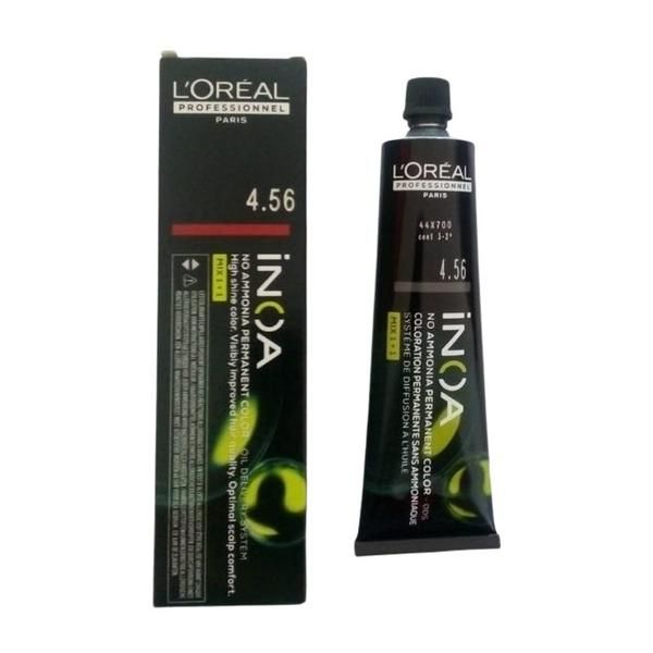 L'oreal Professionnel Полу-перманентна боя L&#039;Oreal Professionnel Inoa 14.56 Medium Brown Mahogany, 60 мл