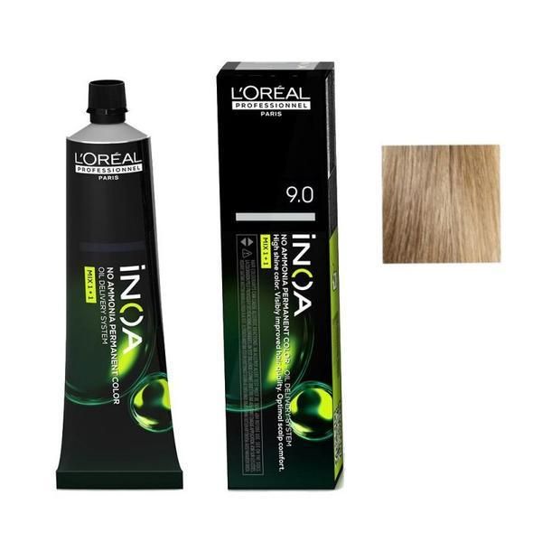 L'oreal Professionnel Полу-перманентна боя L&#039;Oreal Professionnel Inoa 9.0 Fundamental Deep Very Light Blonde, 60 мл