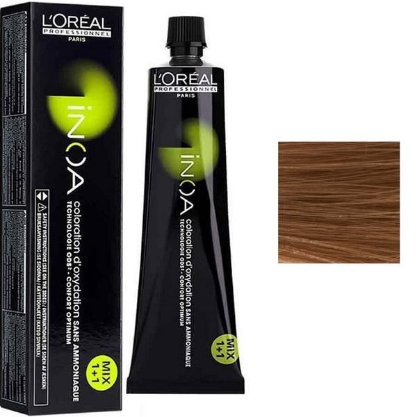 L'oreal Professionnel Полу-перманентна боя L&#039;Oreal Professionnel Inoa 9.12 Very Light Iridescent Ash Blonde Hight Resist, 60 мл