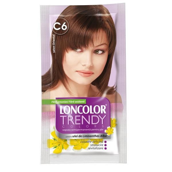 Loncolor Полу-перманентна боя Loncolor Trendy Colors, нюанс C6 saten oriental, 2x 25 мл
