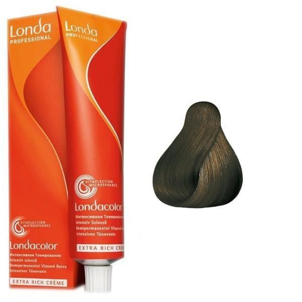 Londa Professional Полу-перманентна боя- Londa Professional нюанс 5/71 светло кестеняво пепелно кафяво