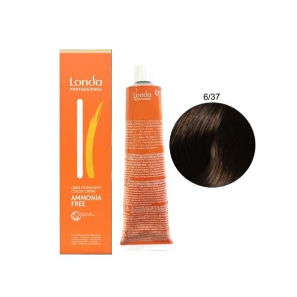 Londa Professional Полу-перманентна боя- Londa Professional нюанс 6/37 тъмно русо златисто кафяво