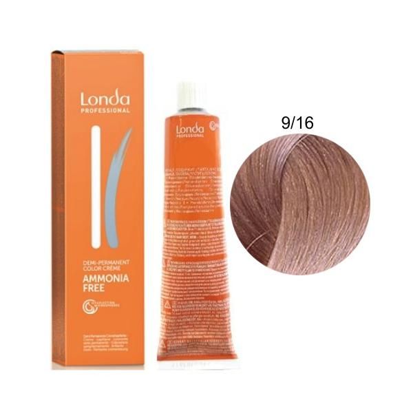 Londa Professional Полу-перманентна боя - Londa Professional нюанс 9/16 ярко русо пепелно виолетово