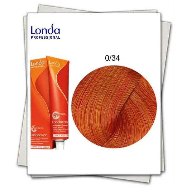 Londa Professional Полу-перманентна боя Mixton - Londa Professional нюанс 0/34 златисто меден микс