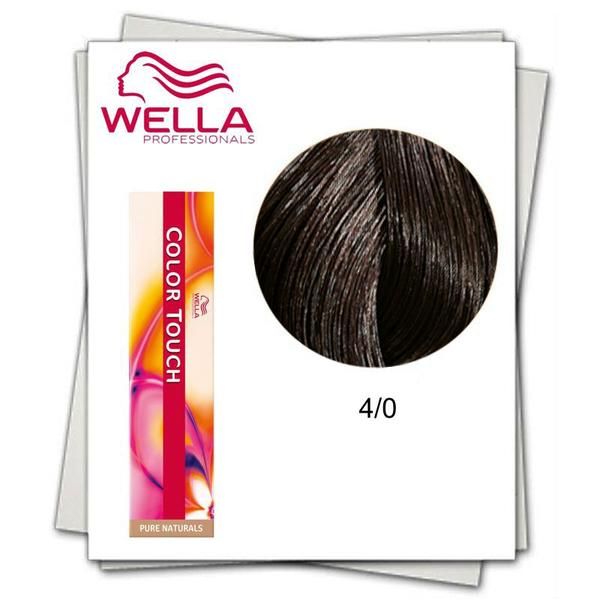 Wella Professionals Полу-перманентна боя- Wella Professionals Color Touch нюанс 4/0 среден кестен