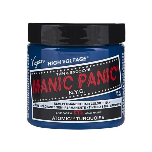 Manic Panic Полу-перманентна директна боя - Manic Panic Classic, Atomic Turquoise нюанс 118 мл
