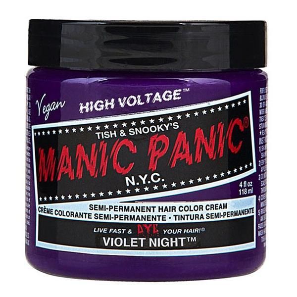 Manic Panic Полу-перманентна директна боя - Manic Panic Classic, Violet Night 118 мл: