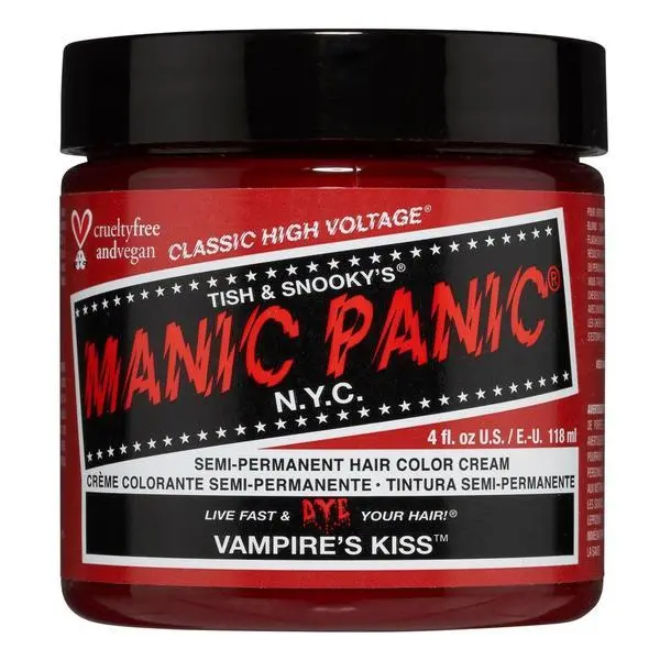 Manic Panic Полу-перманентно директно боядисване - Manic Panic Classic, вампир Kiss 118 мл