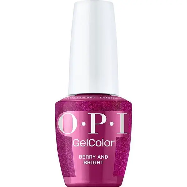 OPI Полуперманентен лак за нокти без хема - OPI Gel Color, колекция Good Enough To Treat, Berry and Bright, 15 мл