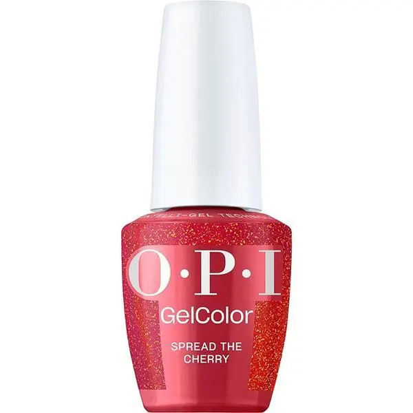 OPI Полуперманентен лак за нокти без хема - OPI Gel Color, колекция Good Enough To Treat, нюанс Spread the Cherry, 15 мл